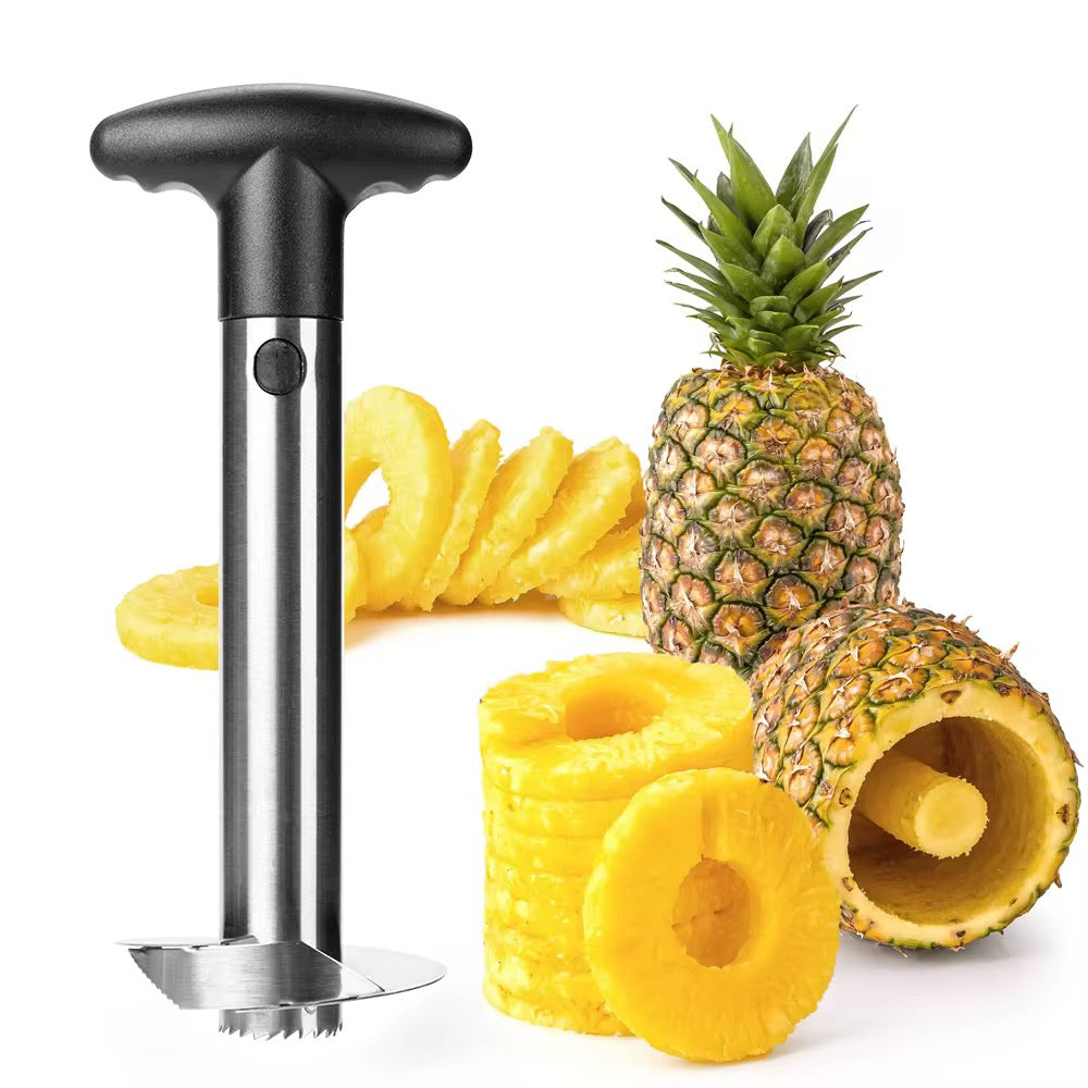 Découpe-ananas en acier inoxydable
